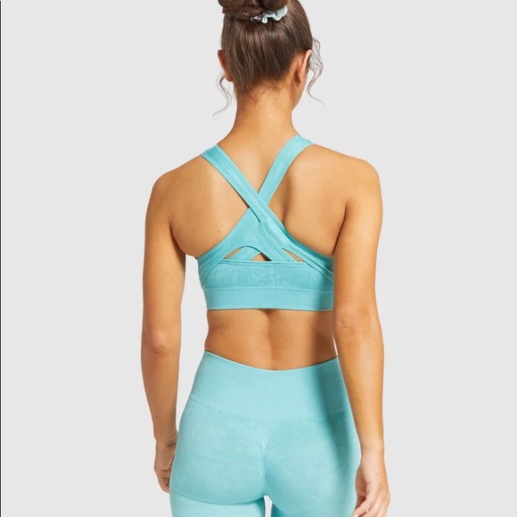 Adapt Camo Seamless Sports Bra - Picture 2 of 5